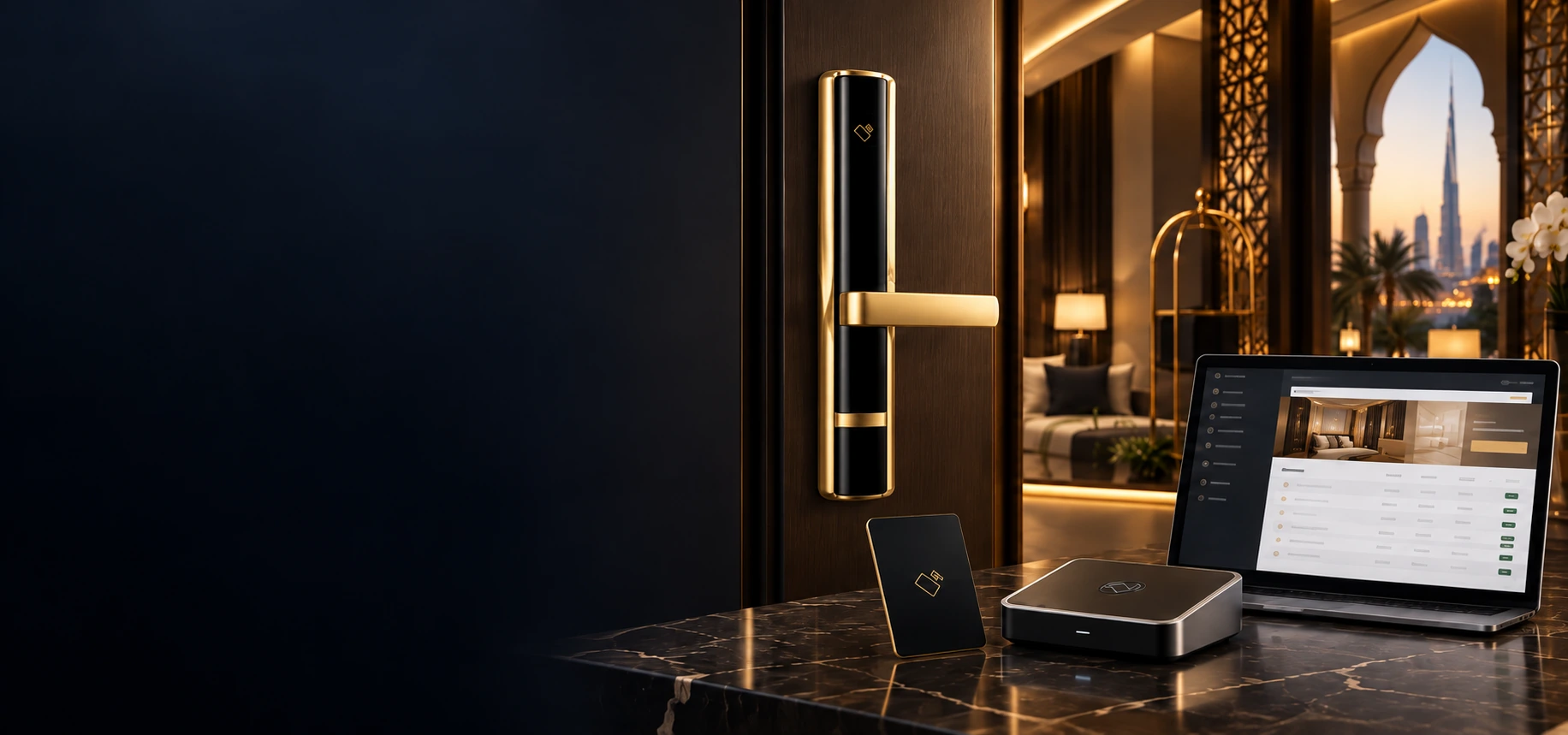 Hotel RFID lock system solution for hotels and resorts in the Middle East