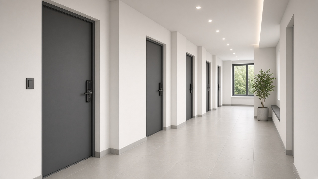 Apartment building smart lock project