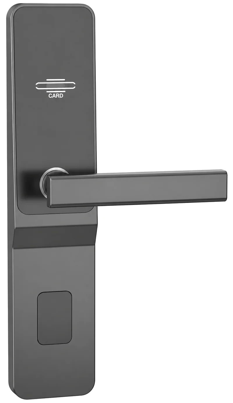 2063E Black RFID Security Door Smart Lock for Apartment Projects