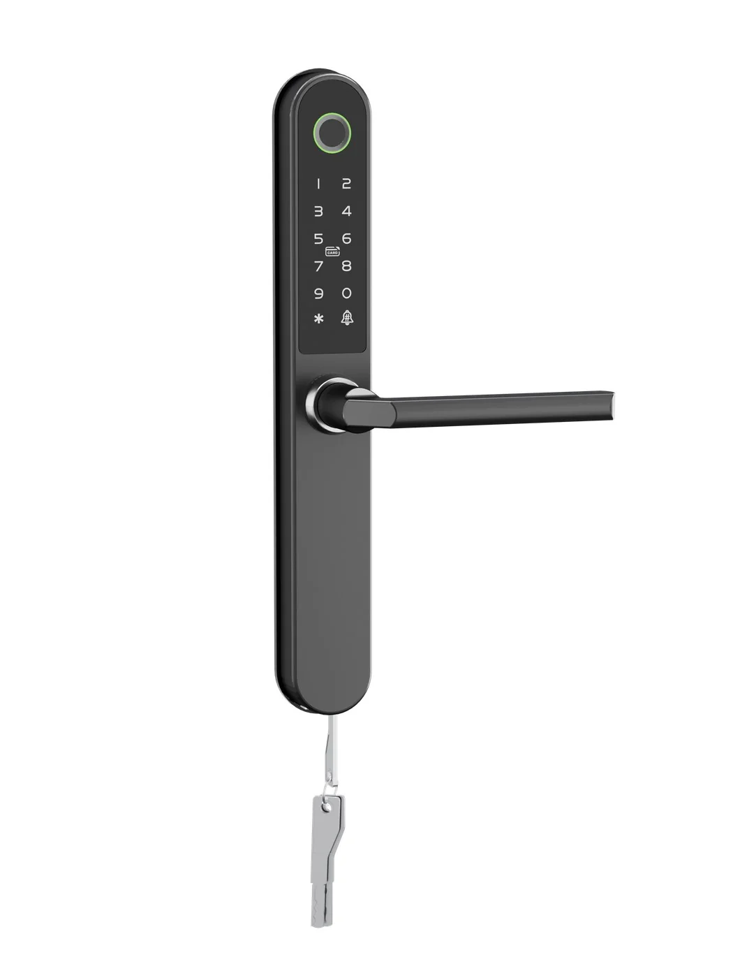 LDS Fingerprint and Keypad Thermally Broken Aluminum Lock