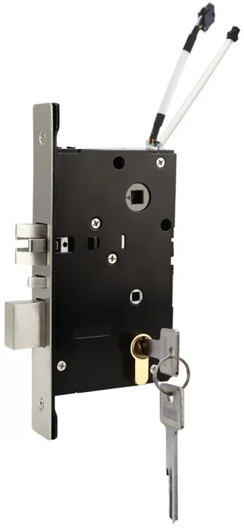 118Password APP-S2 TTLock Voice Hotel Keypad Lock in Gunmetal Stainless Steel
