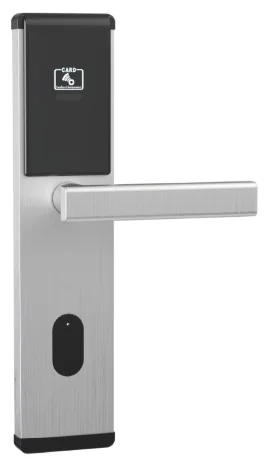 2023E-Y Stainless Steel RFID Hotel Door Lock in Silver