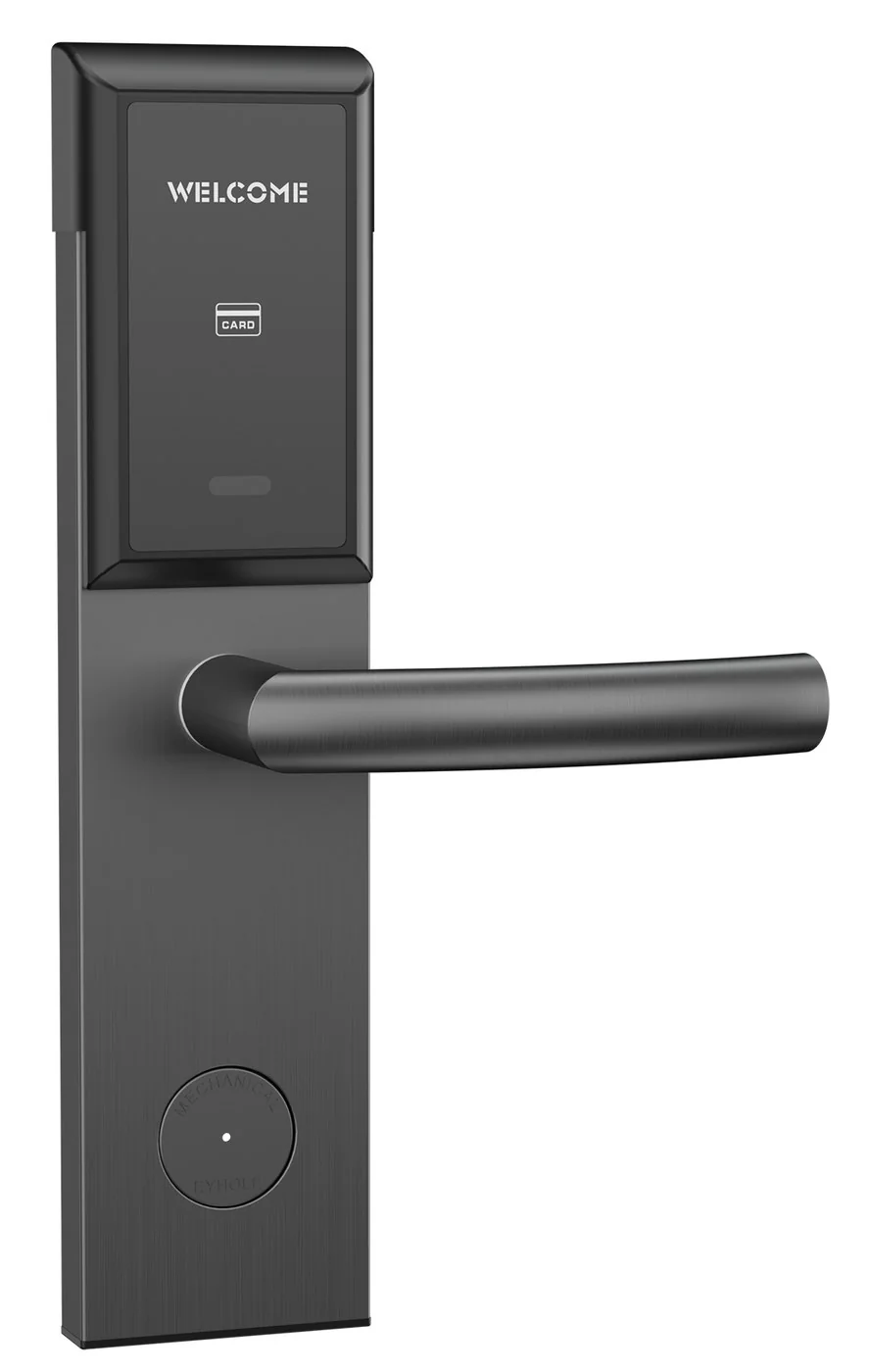 2036E-S2-Y Silver Stainless Steel RFID Hotel Lock