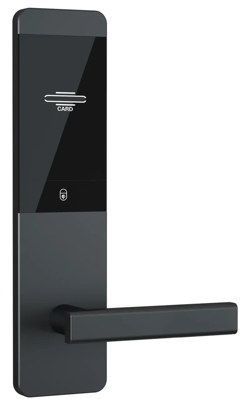 2039E-Y Black/Silver Aluminum Alloy RFID Hotel Lock