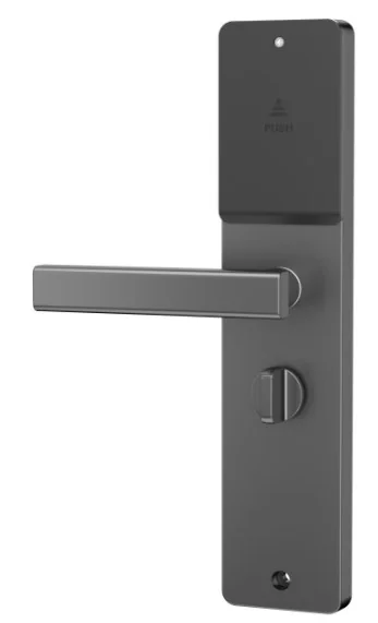 2063E-Black Powder-Coated Aluminum RFID Hotel Door Lock