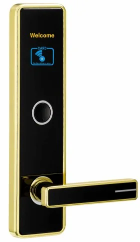 618E-Y Zinc Alloy and Acrylic RFID Hotel Door Lock