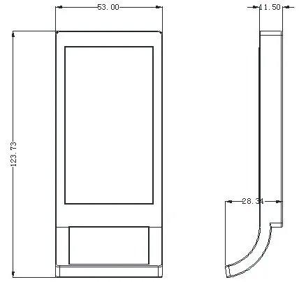 EM139 Zinc Alloy RFID Locker Lock