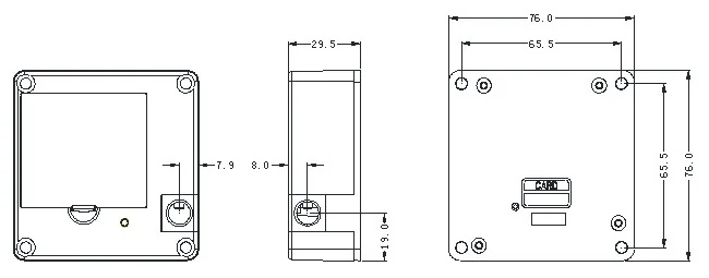 M1 Universal Concealed Locker RFID Cabinet Lock