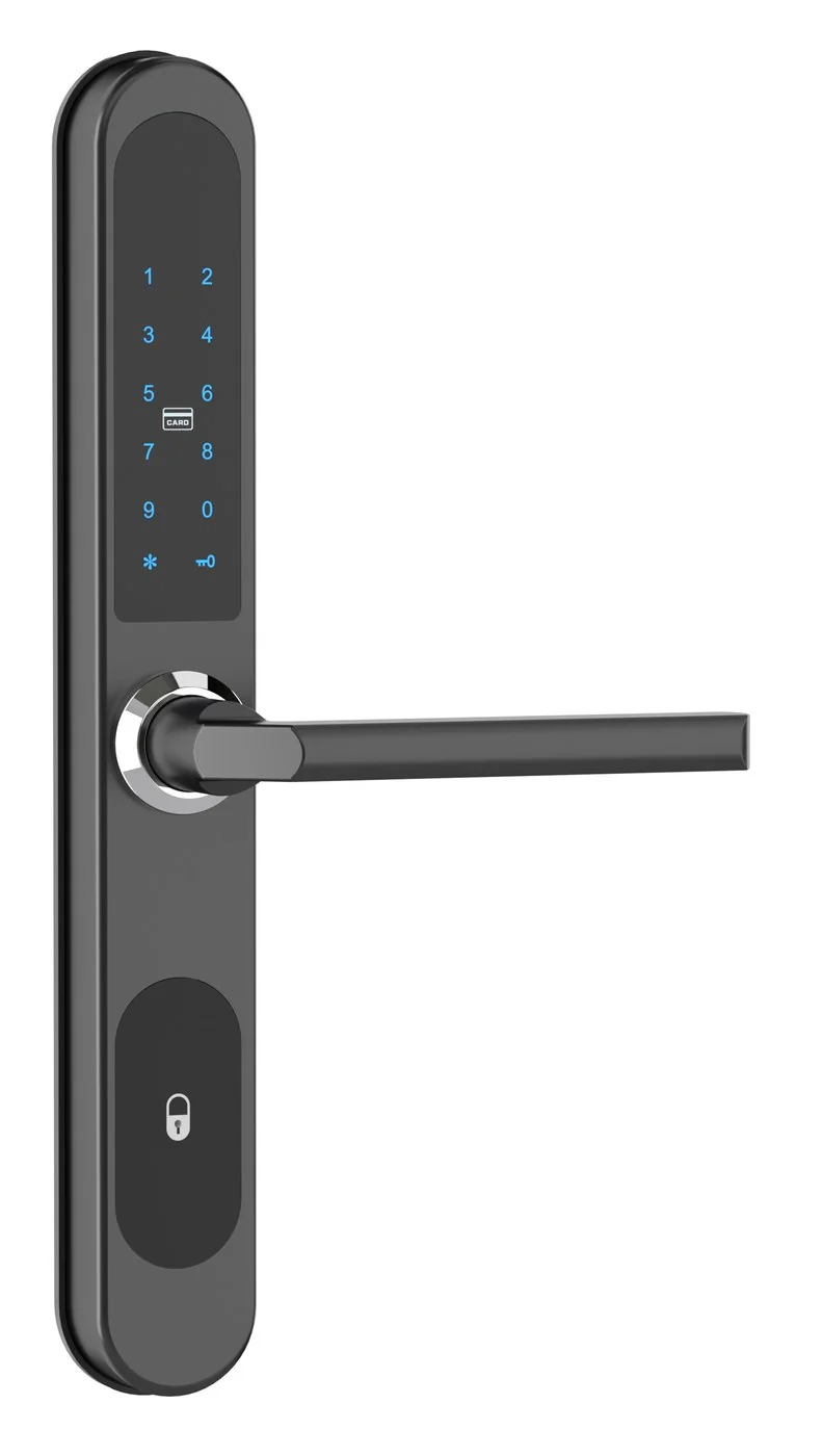 ODS Keypad Thermally Broken Aluminum Lock with Standalone, Tuya or TTLock