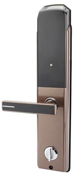 RX2018 Coffee Gold Aluminum Alloy Fingerprint Keypad Lock