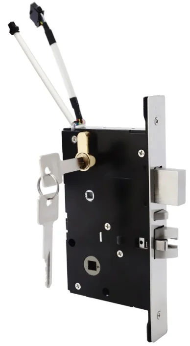 Split02-S Gunmetal Zinc Alloy RFID Hotel Lock
