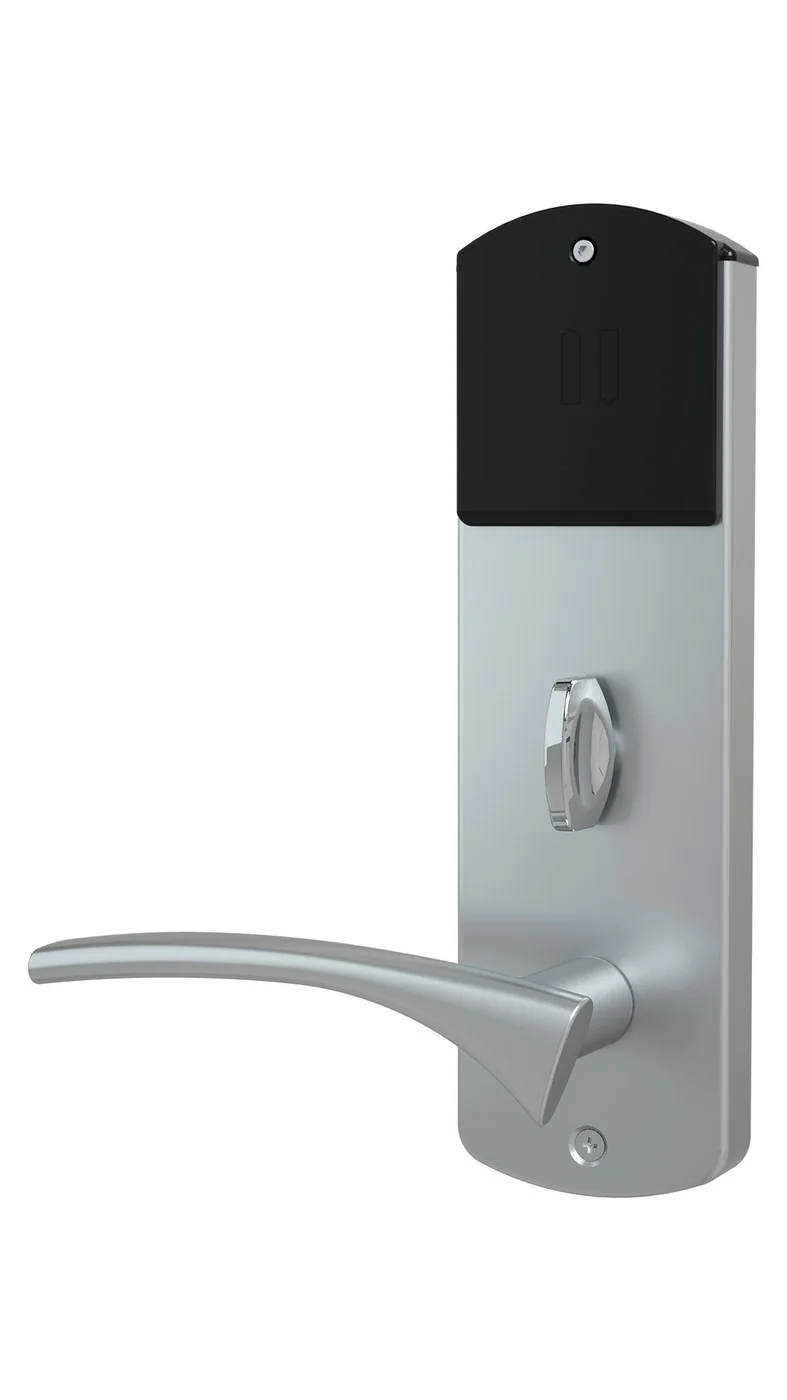 Split02-S-Y Silver Zinc Alloy RFID Hotel Lock