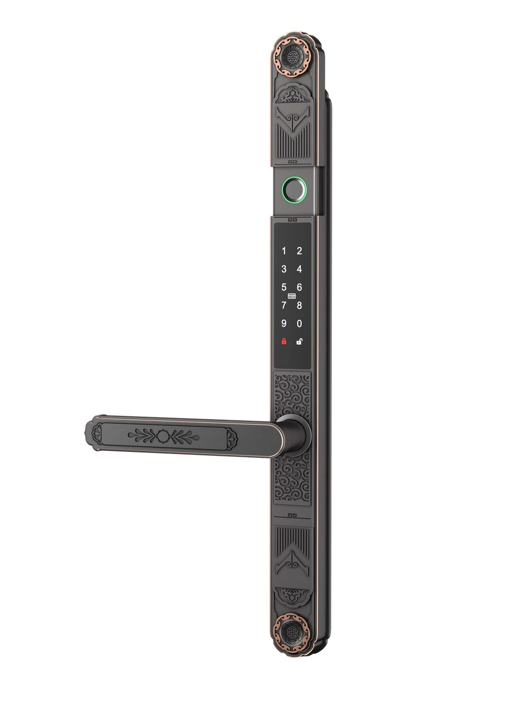 TY Dual-Side Fingerprint Thermally Broken Aluminum Lock