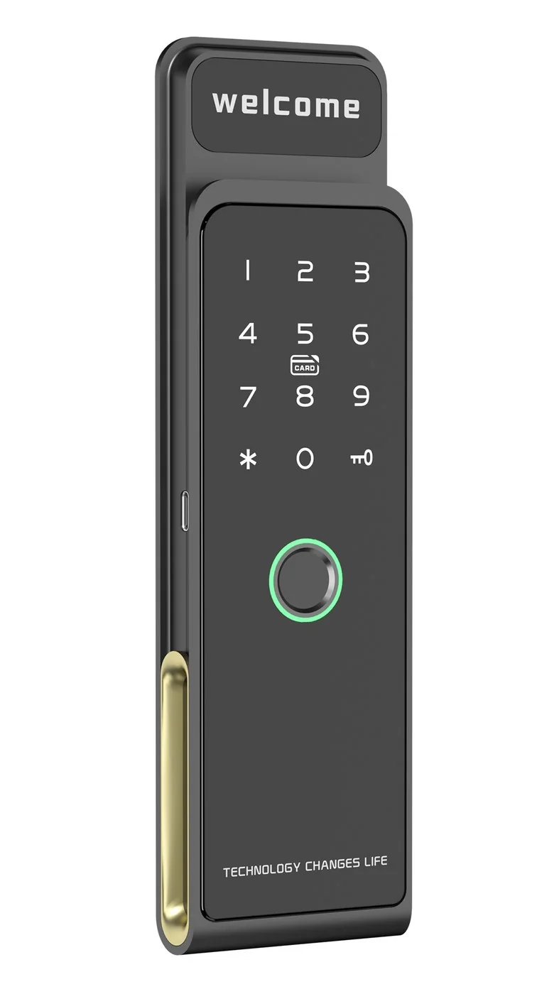 ZW181 Tuya Fingerprint and Keypad Locker Lock