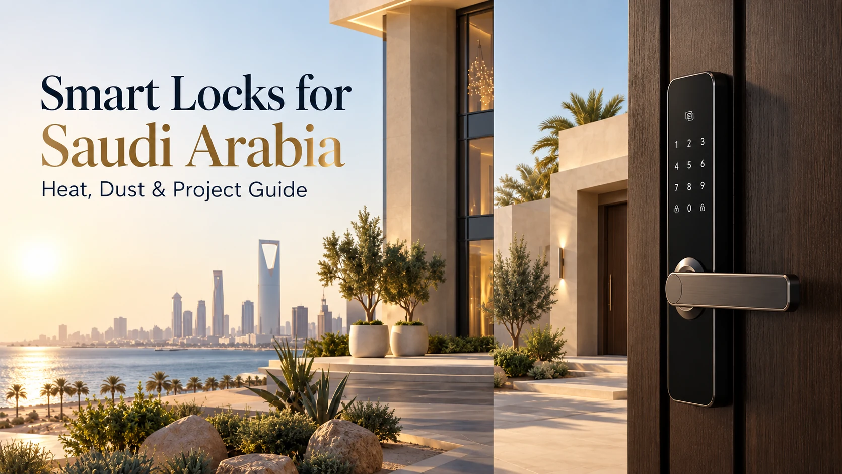 How to Choose Smart Locks for Saudi Arabia: Heat, Dust & Project Guide