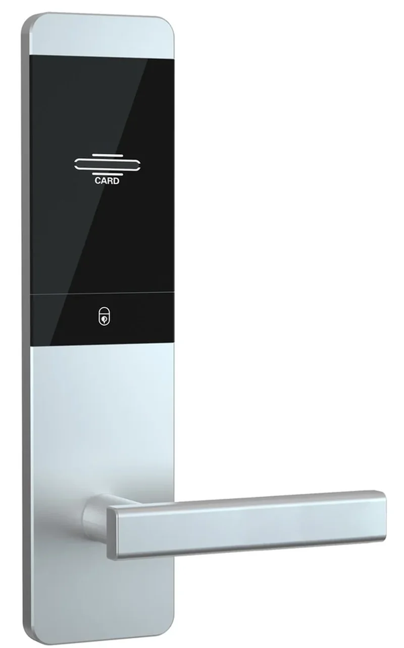 2039E-Y Black/Silver Aluminum Alloy RFID Hotel Lock