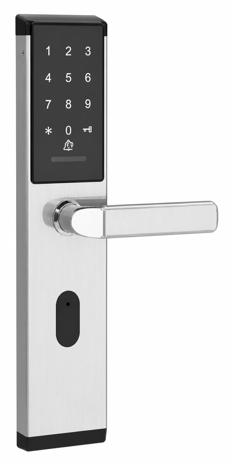 2017Password TTLock Voice Keypad Security Door Lock - silver version