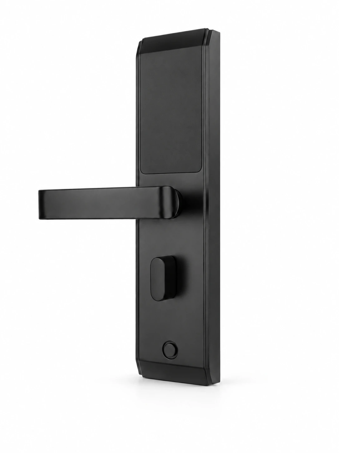 8072 Aluminum Hotel RFID Door Lock back view